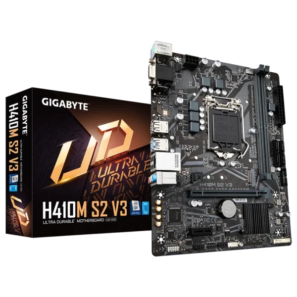 Gigabyte H410M S2 V3(rev 1.1) Intel 10th Gen Lga1200 Micro ATX Motherboard(GA-H410M-S2 V3)
