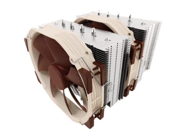 Noctua NH-D15 Premium 140mm CPU Air Cooler (Brown) with 2x NF-A15 PWM 140mm Fans - Image 3