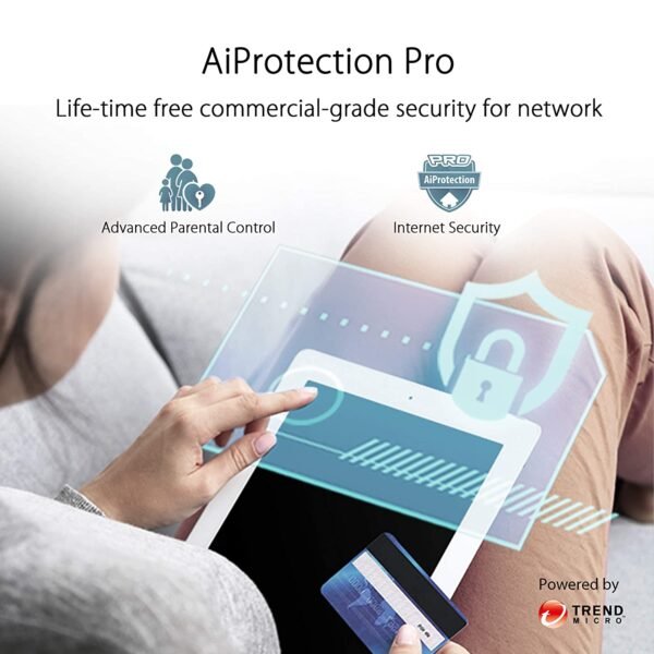 ASUS Zen WiFi (XT8) Black AX-6600 Whole-Home Tri-Band Mesh WiFi 6 System 2 Pack - Image 6