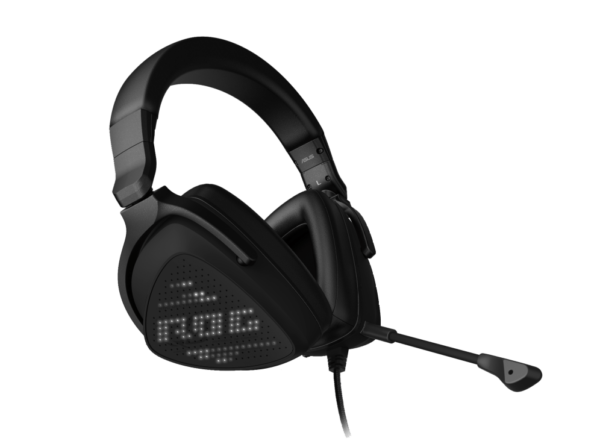 ASUS ROG Delta S Animate lightweight USB-C gaming headset with Anime Matrix display - Image 6