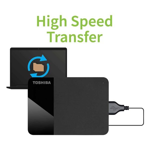 Toshiba Canvio Ready 2TB Portable Hard Drive With Super Speed USB 3.0 - Image 2