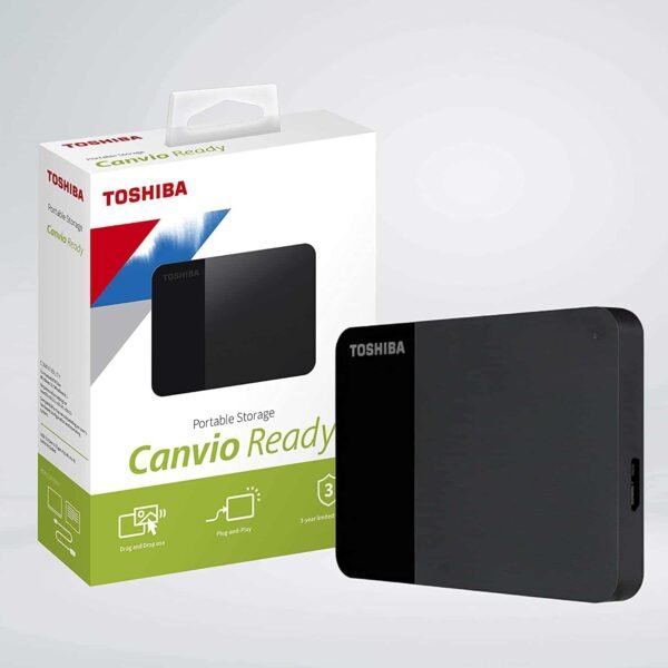Toshiba Canvio Ready 2TB Portable Hard Drive With Super Speed USB 3.0 - Image 6