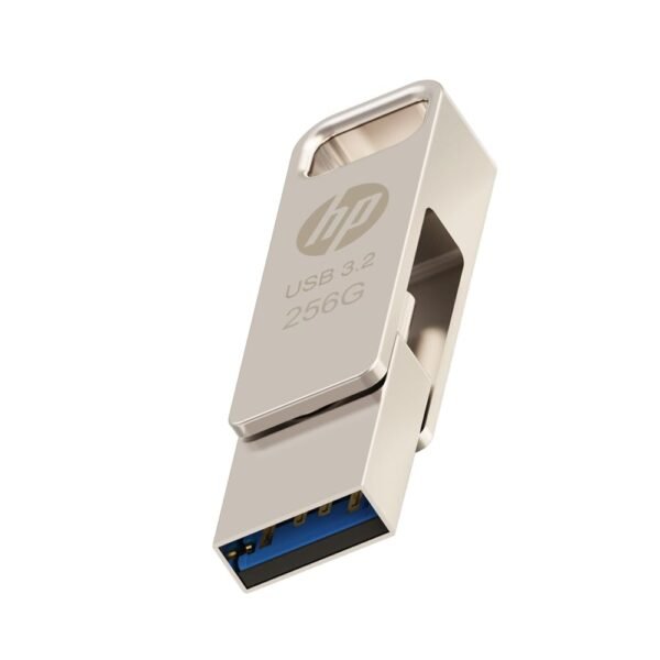 HP X206C 256GB USB Type C OTG Type USB 3.2 Pendrive (Silver) - Image 5