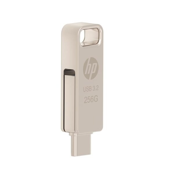 HP X206C 256GB USB Type C OTG Type USB 3.2 Pendrive (Silver) - Image 3