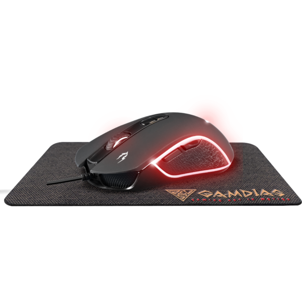 Gamdias Zeus E3 + Nyx E1 Combo Mouse and Mouse Pad