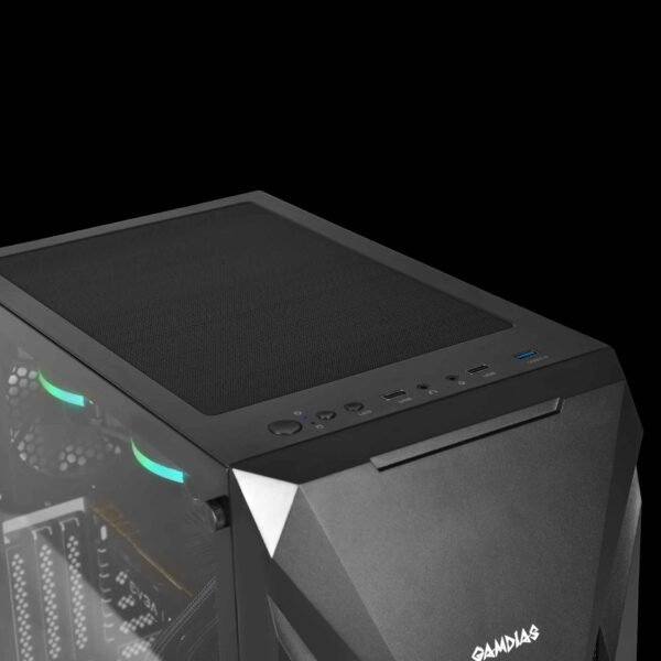 Gamdias Athena E1 Elite ATX Mid Tower Cabinet with Side Tempered Glass - Image 6