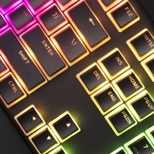 HyperX Puddin PBT Double-Shot Keycaps Black (4P5P4AA#ABA) - Image 5