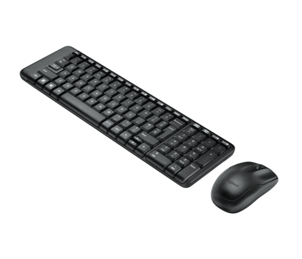Logitech MK220 Wireless Keyboard and Mouse Combo (Black) - Image 2
