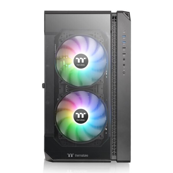 Thermaltake VIEW 51 TG ARGB Full-Tower Gaming Cabinet (Black) - Image 2