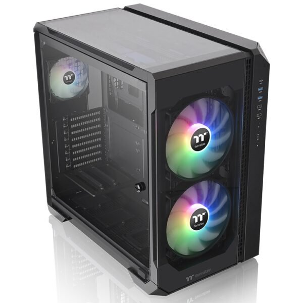 Thermaltake VIEW 51 TG ARGB Full-Tower Gaming Cabinet (Black) - Image 6